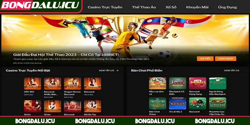 188Bet – Nhà Cái Cá Cược Hàng Đầu Với Siêu Phẩm Đỉnh Cao - 188bet trai nghiem ca cuoc 188Bet mang đến trải nghiệm cá cược an toàn và uy tín cho người chơi